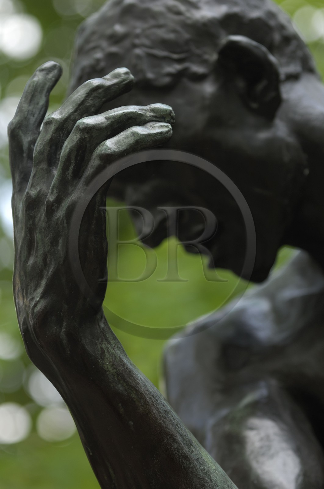 France, Paris (75), le musée Rodin installé dans l' Hotel Biron, étude pour Pierre de Wissant