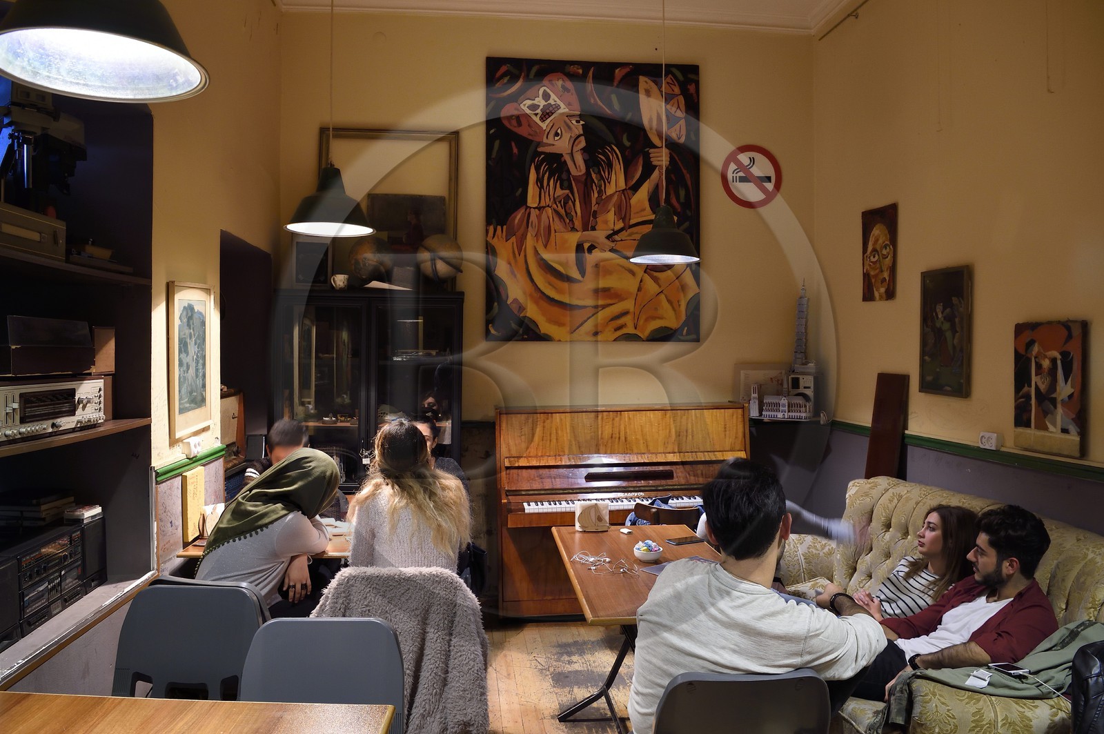 Azerbaïdjan, Bakou, Old School Café