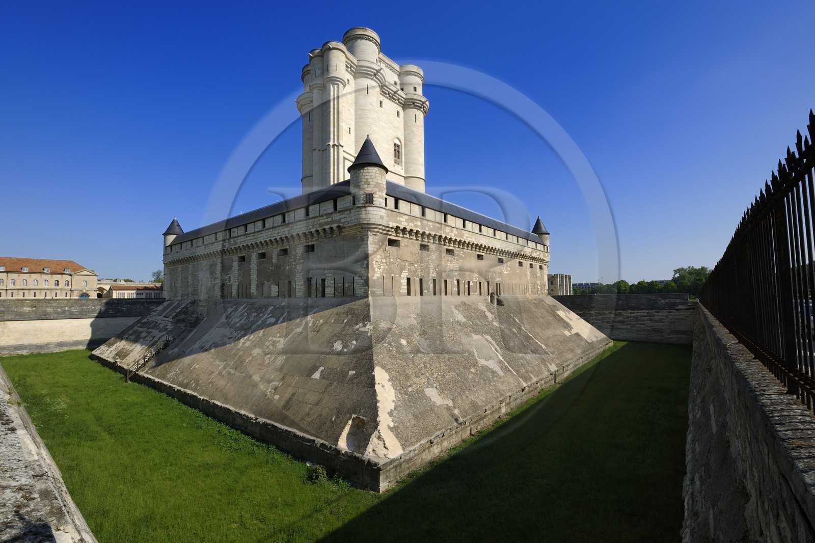 France, Val-de-Marne (94), Vincennes, le château de Vincennes, le donjon