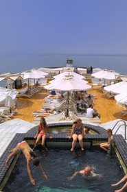 Egypt, Upper Egypt, Nubia, Lake Nasser, lake cruise on Qasr Ibrim ship