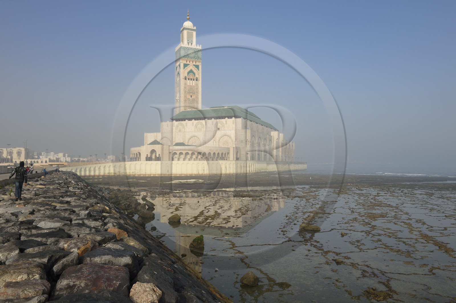 Maroc, Casablanca, Grande Mosquée Hassan II
