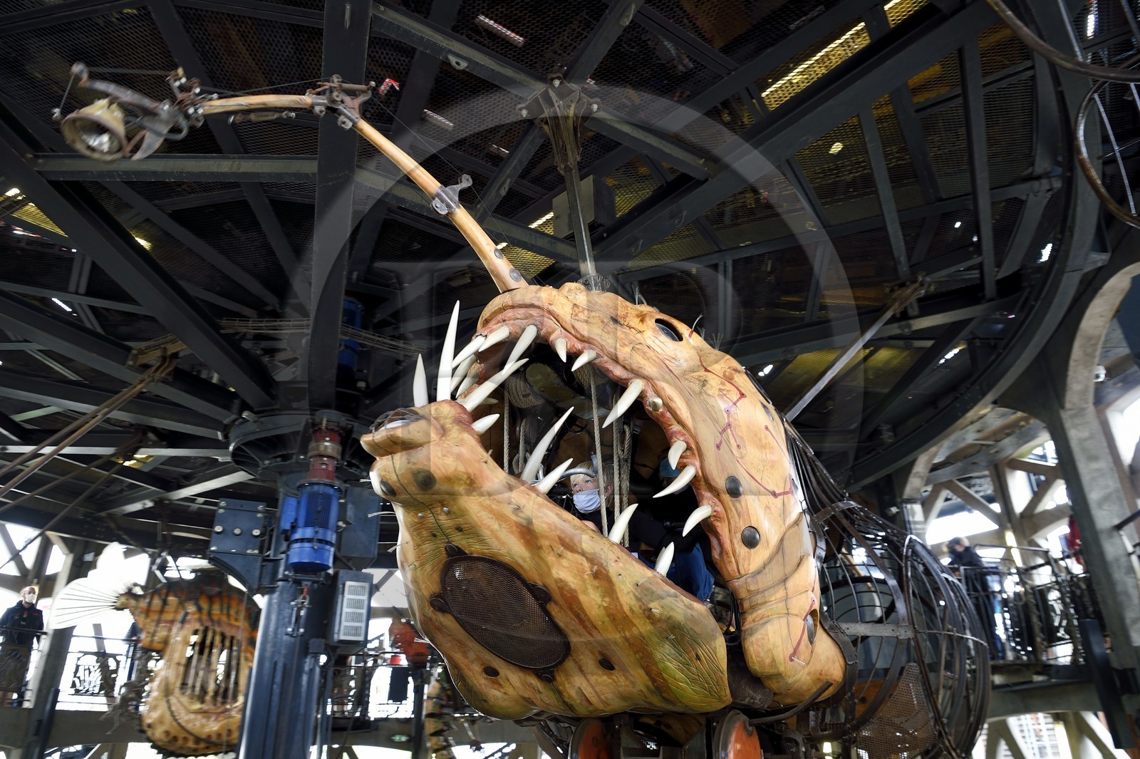 France, Loire-Atlantique (44), Nantes, les Machines de l'ile, le carrousel des mondes marins