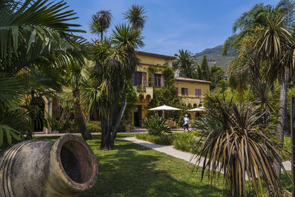 France, Alpes-Maritimes (06), Menton, villa du Jardin botanique exotique du Val Rahmeh