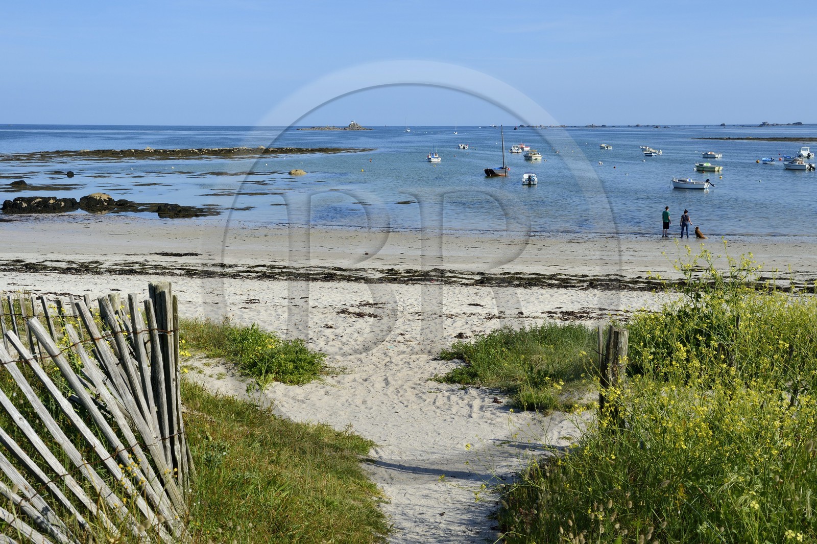 France, Finistère (29), plage de la Pointe de Penmarch