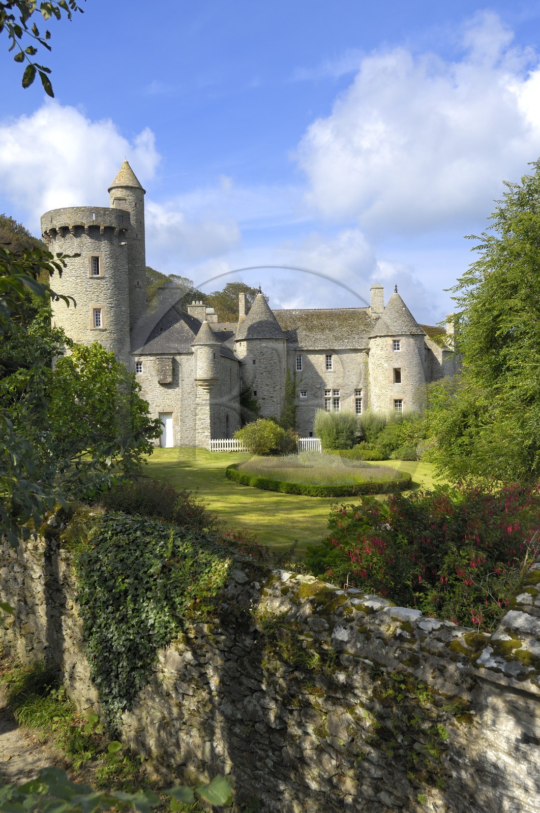 France, Manche (50), Cap de la Hague, Urville-Nacqueville, manoir de Dur-Ecu