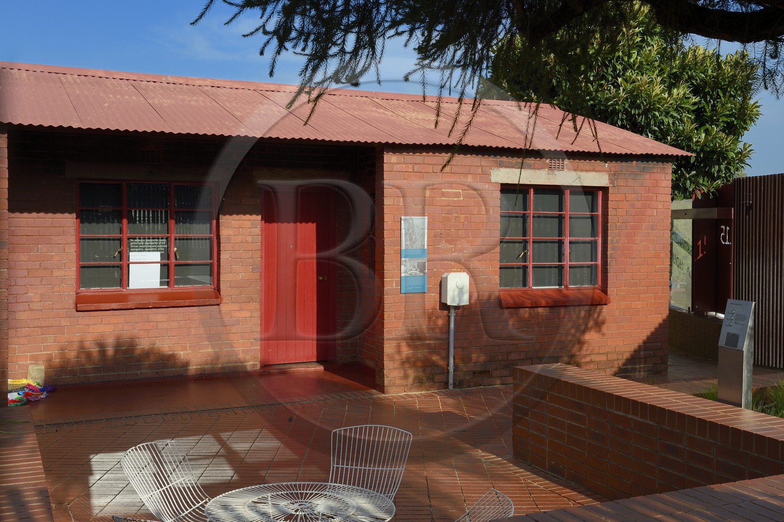 South Africa, Gauteng Province, Johannesburg, Soweto, the Orlando area in the township, Mandela House is the former first historic family home of Nelson Mandela where he lived between 1946 and 1962