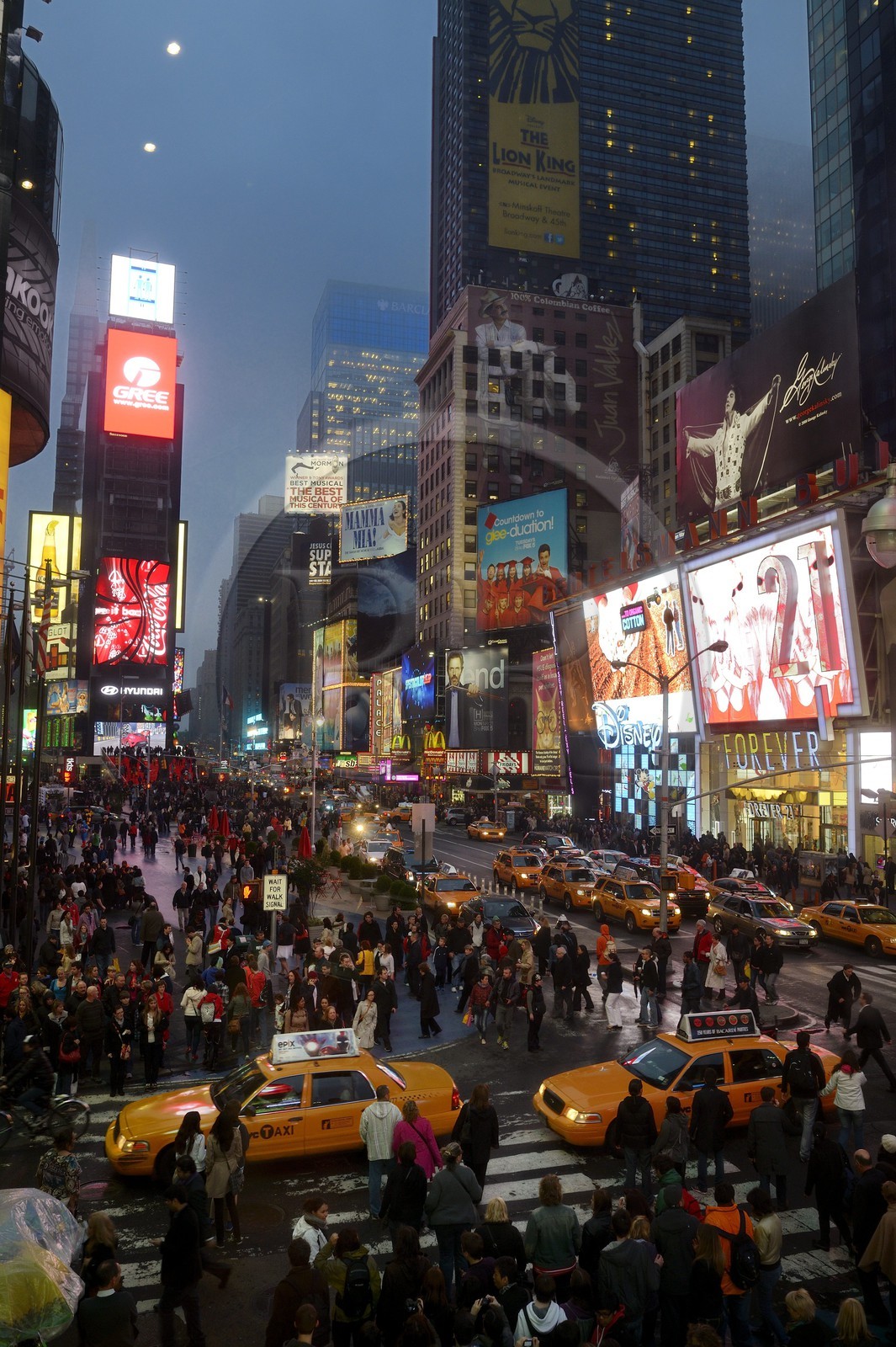 Etats-Unis, New York, Manhattan, Midtown, Times Square