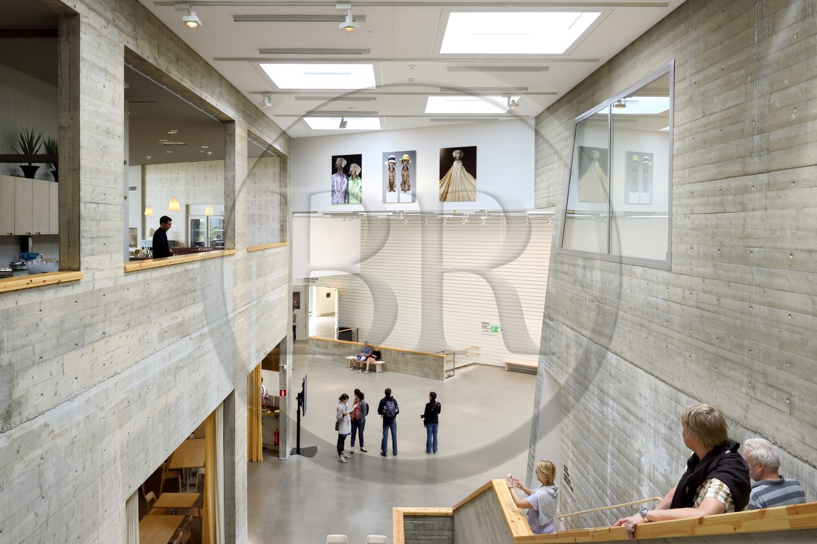 Suède, archipel de Stockholm, Gustavsberg, le centre d'art et d'exposition Artipelag