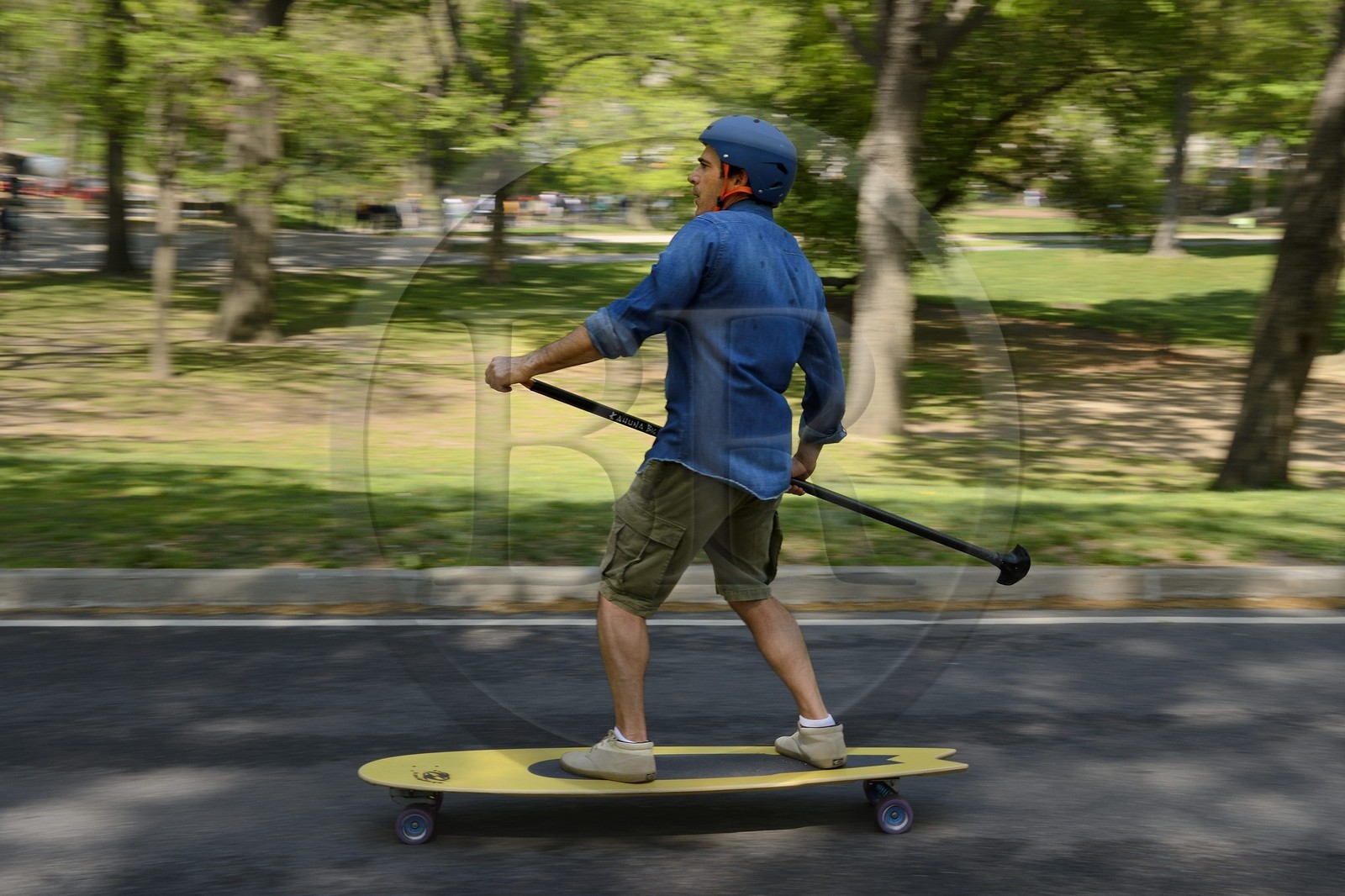 Etats-Unis, New York, Manhattan, Central Park, skating