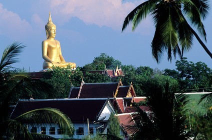 Thailand, gulf of Siam, island of Ko Samui, Ko Faan, temple of Big Buddha