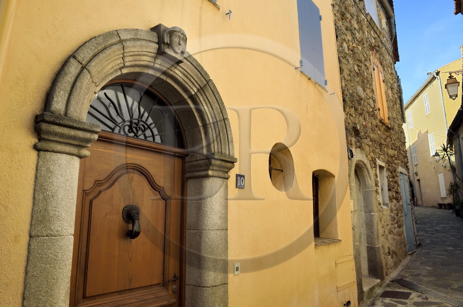 France, Var, Presqu'ile de Saint-Tropez, Ramatuelle, the former home of Jean-Claude Brially in the old village