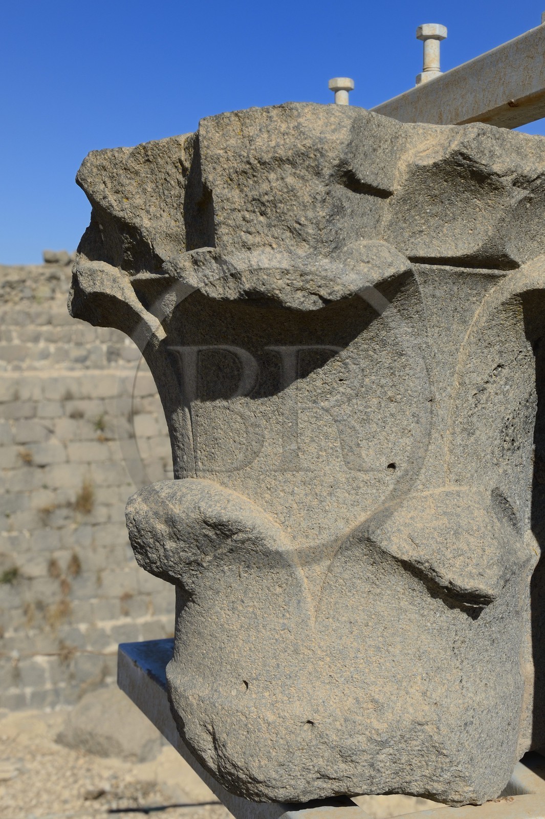Israel, Northern District, Galilee, Belvoir Fortress is a Crusader fortress hold by the Knights Hospitaller between 1168 and 1189