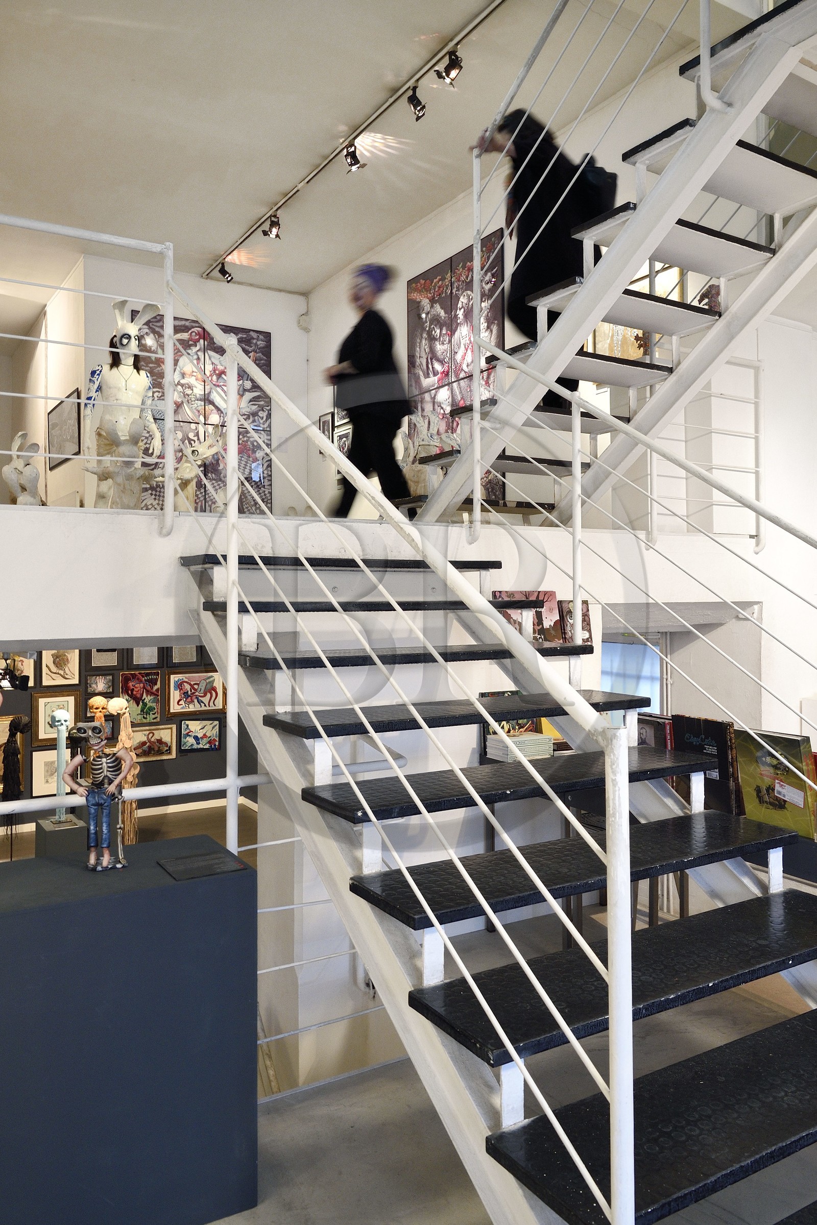 France, Paris, Arts Factory, Contemporary art gallery