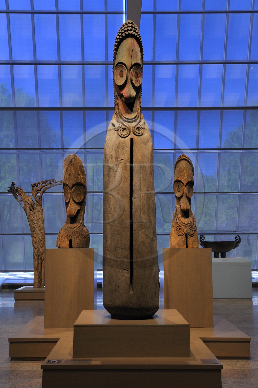 Etats-Unis, New York, Manhattan, East Side, Metropolitan Museum of art (MET), art océanien