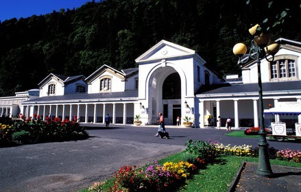 France, Haute-Garonne (31), les thermes de Bagnères de Luchon