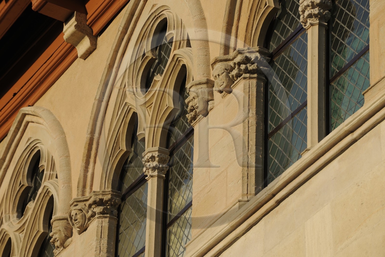France, Saône et Loire (71), ancienne abbaye de Cluny, la façade Pape Gelase