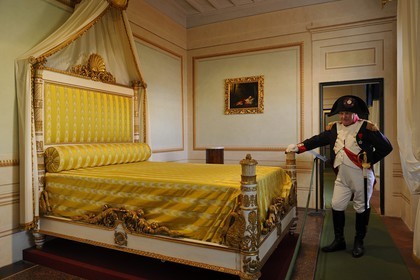 Italie, Toscane, l’Ile d’Elbe, Portoferraio, Napoléon 1er dans sa maison du Palazzina dei Mulini