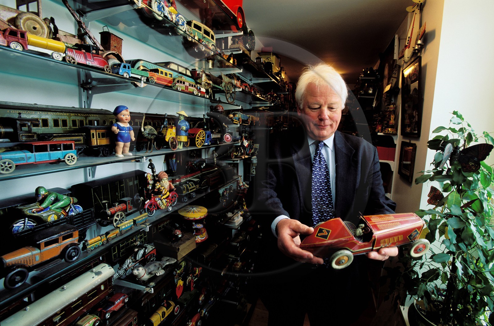 France, Nord (59), Lille, Alain Demory, magasin du Chat qui Pêche (jouets anciens)