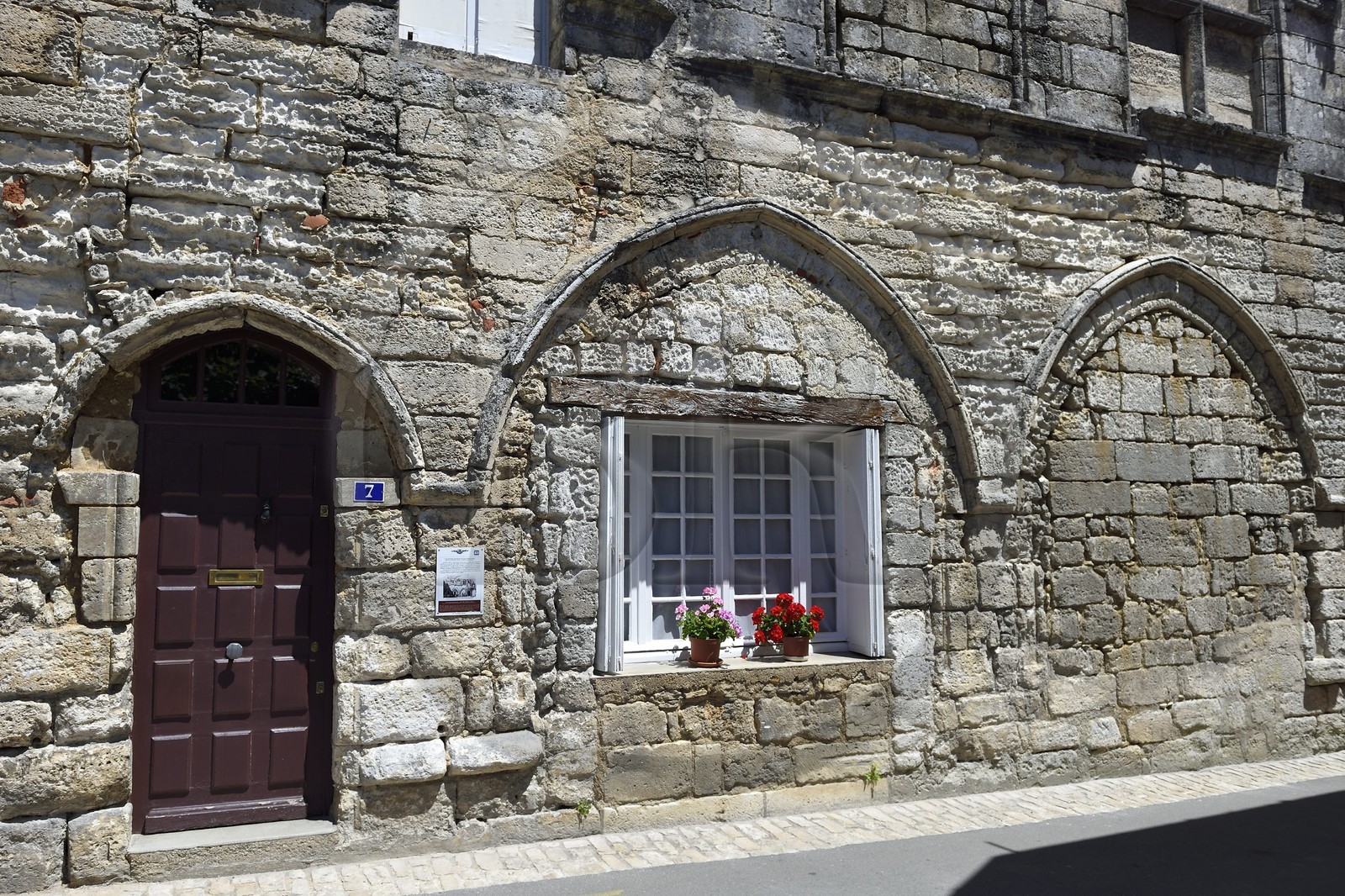 France, Dordogne (24), Brantôme, maison dite des marchands vénitiens au 7 rue Jousse