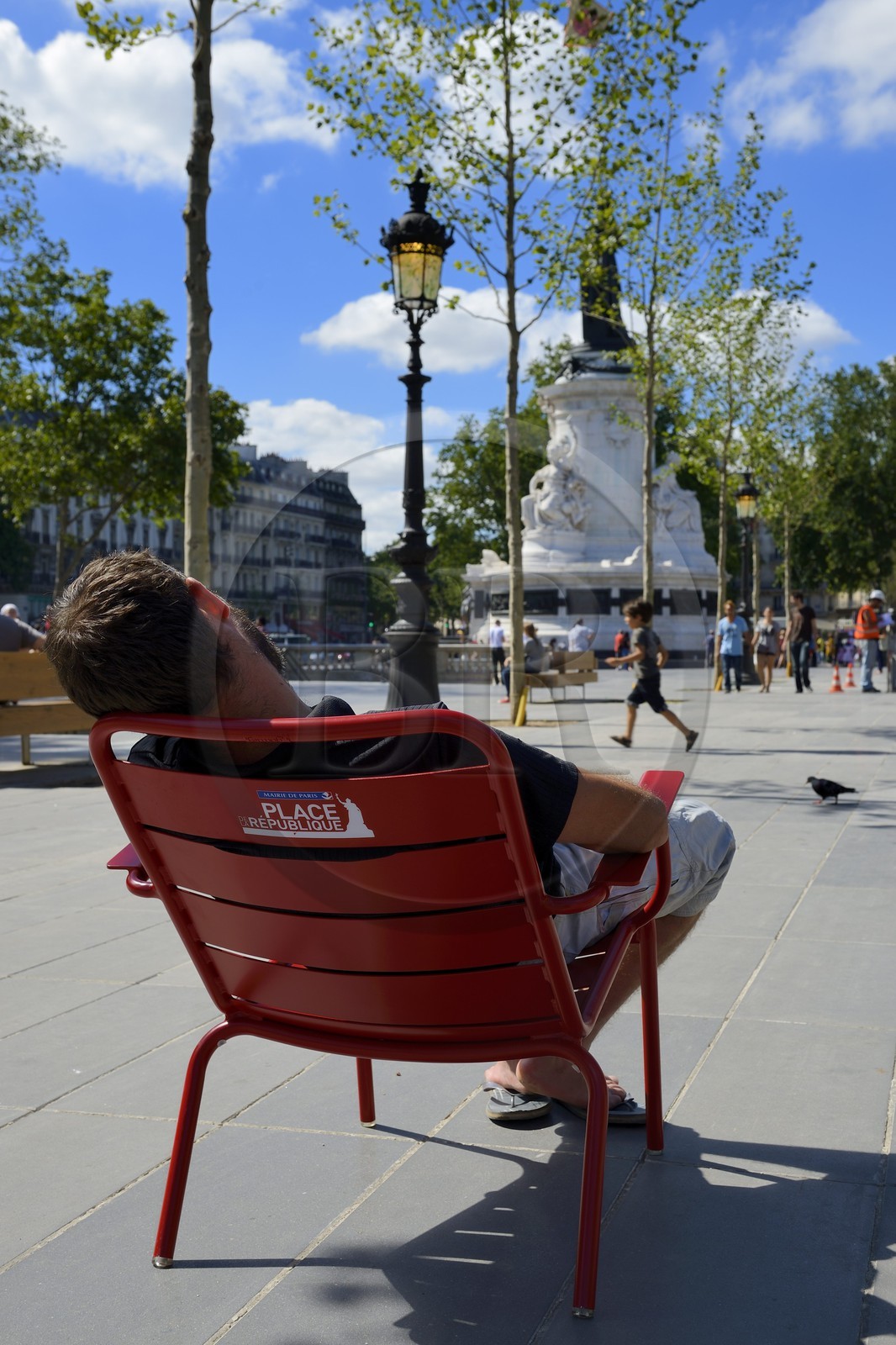 France, Paris (75), place de la République