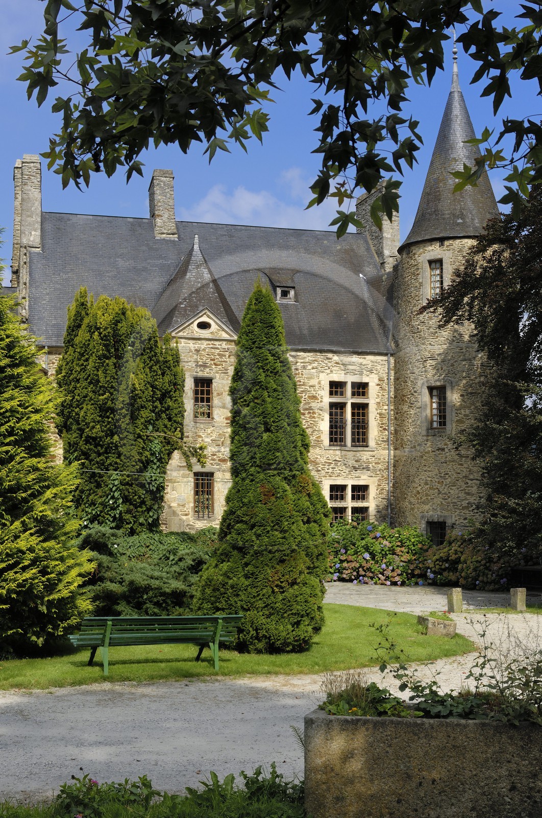 France, Manche, Saint-Lo, the chateau d'Agneaux (Lamb castle)