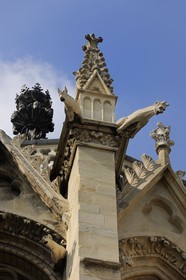 France, Paris, ile de la Cité, the Sainte Chapelle (the Holy Chapel)