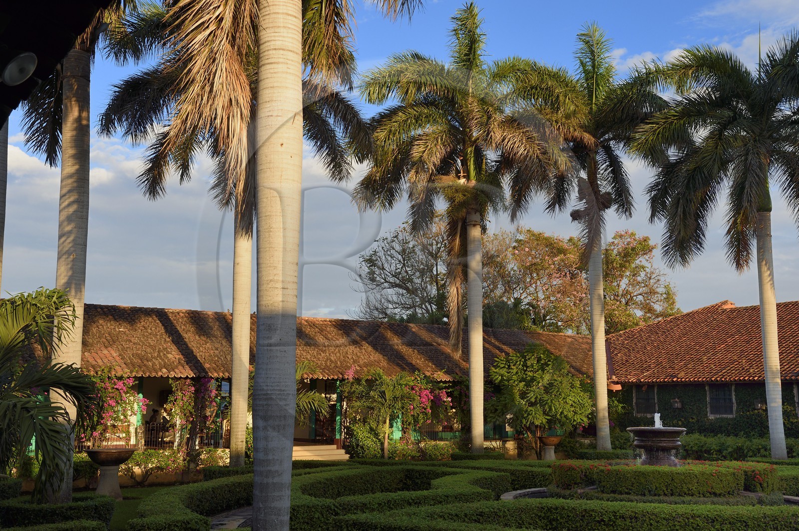 Nicaragua, Leon, hotel El Convento dans l'ancien couvent de San Francisco fondé en 1639