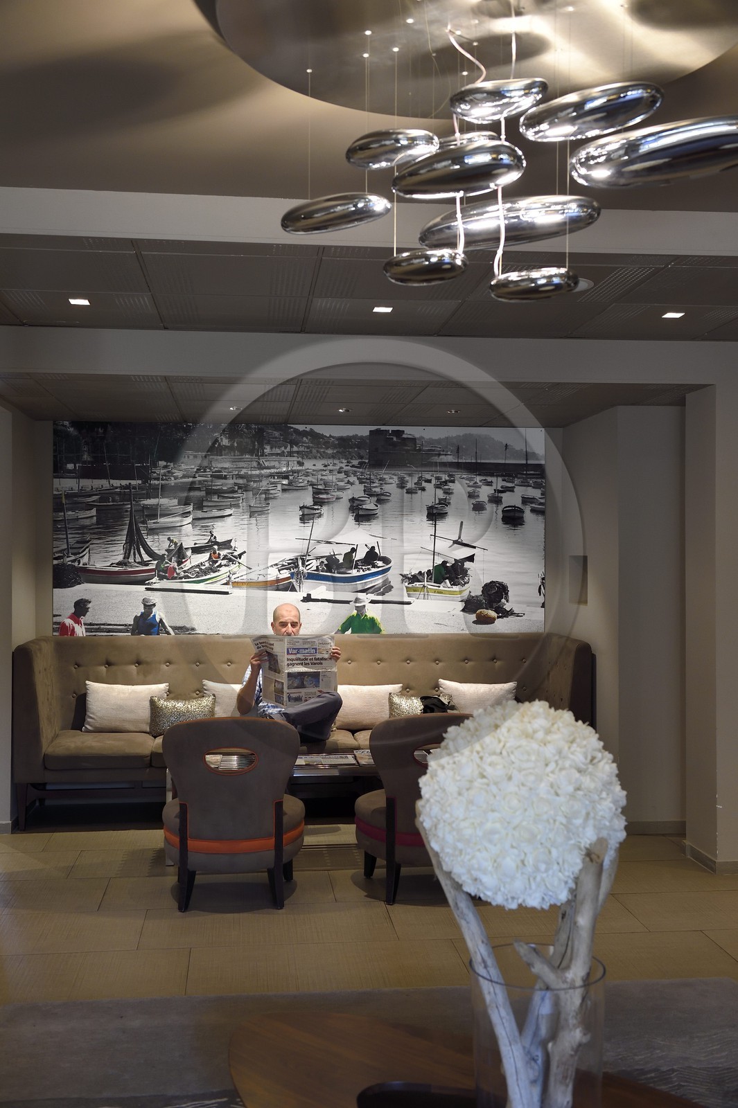 France, Var (83), Toulon, quartier du Mourillon, Hotel La Corniche