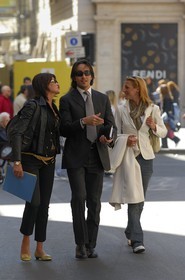 Italie, Latium, Rome, centre historique classé Patrimoine Mondial de l'UNESCO, via dei Condotti