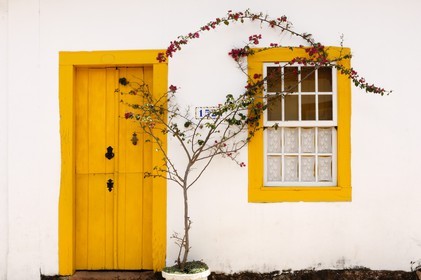 Brazil, Minas Gerais state, Tirandentes, Padre Toledo street (Gold Route, Estrada Real)