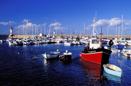 France, Morbihan (56), l' île de Groix, port-Tudy