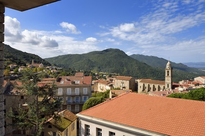 France, Corse-du-Sud (2A), Sartène et l'église Sainte-Marie