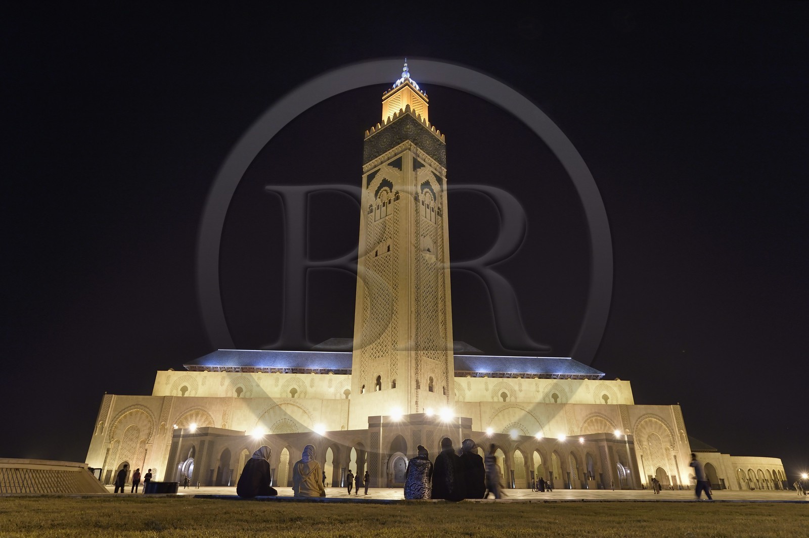 Maroc, Casablanca, Grande Mosquée Hassan II