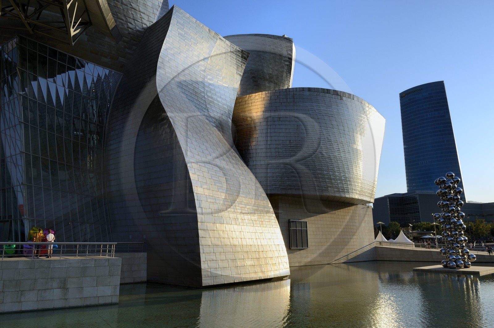 Spain, Basque Country Region, Vizcaya Province, Bilbao, the Guggenheim Museum designed by Frank Gehry