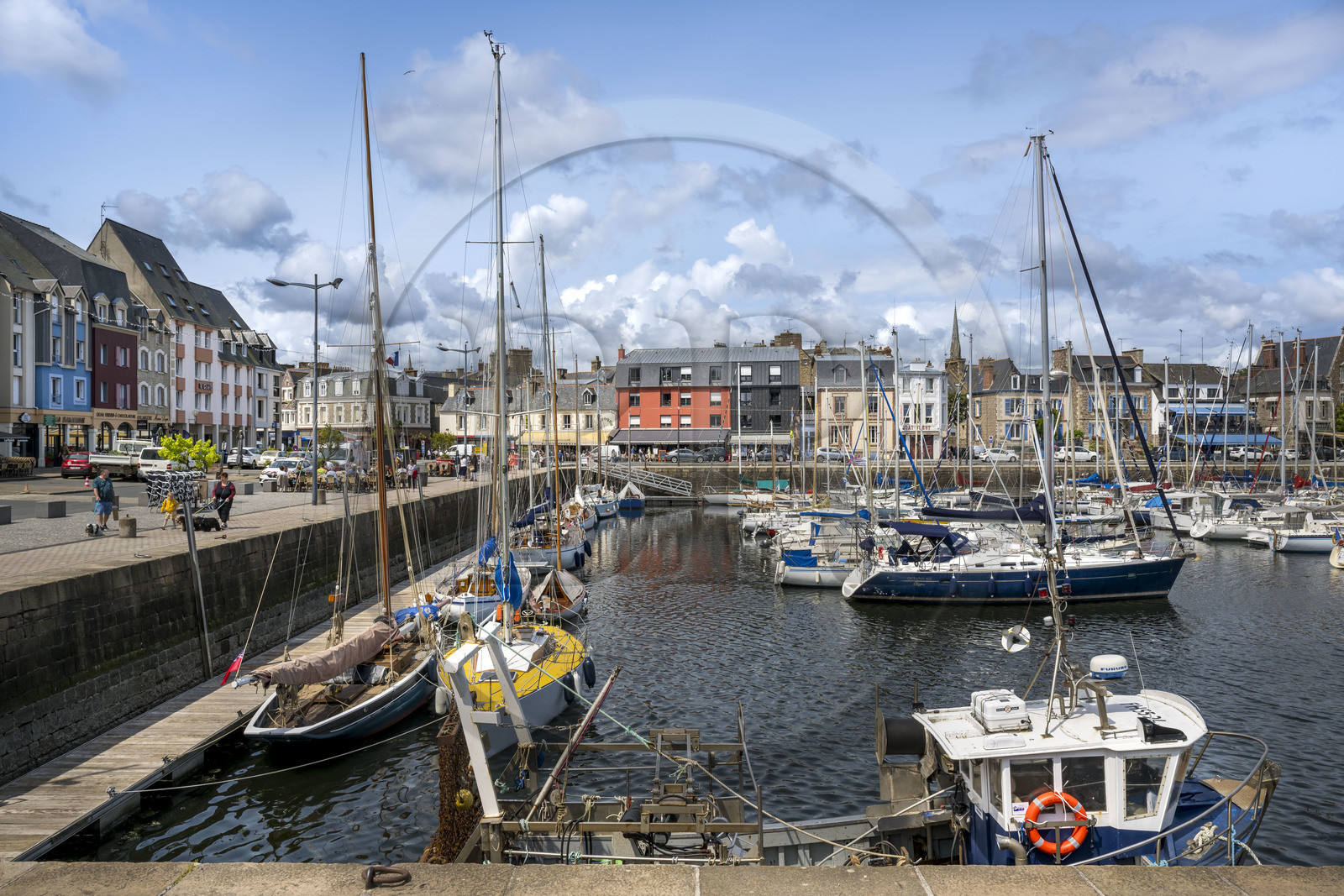 France, Côtes d'Armor (22), Paimpol, le port de pêche