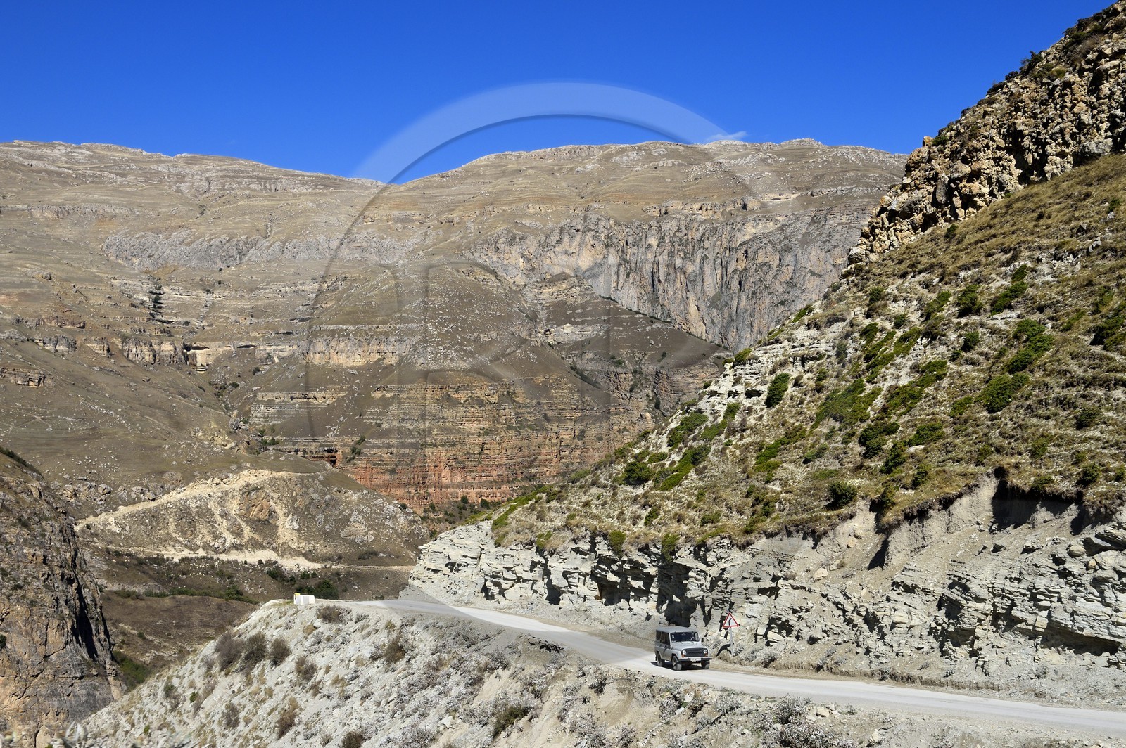 Azerbaijan, Quba (Guba) region, Greater Caucasus mountain range, along Xinaliq Yolu road towards Khinalug in the Qudialchai valley