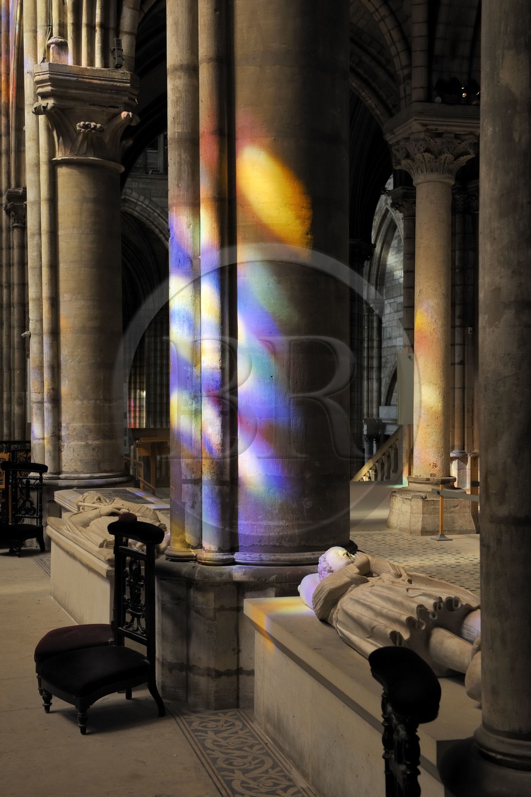 France, Seine-Saint-Denis (93), Saint-Denis, la basilique de Saint-Denis, gisant de Robert II d' Artois dit l'Enfant