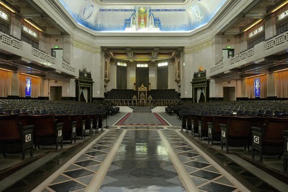 United Kingdom, London, United Grand Lodge of England, the Main Temple