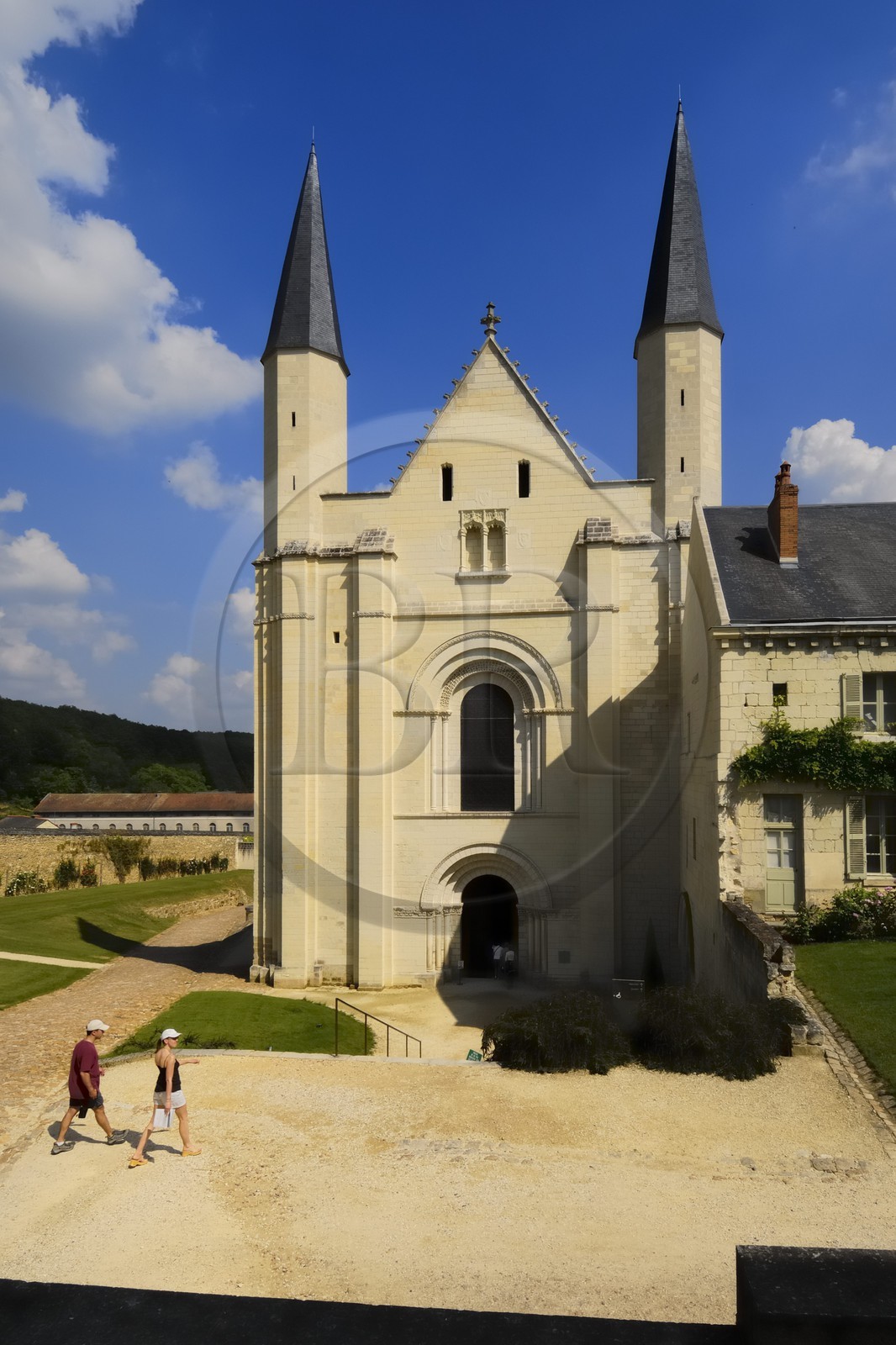 France, Maine et Loire, Loire Valley listed as World Heritage by UNESCO, Fontevraud l' Abbaye, Fontevraud Abbey Church