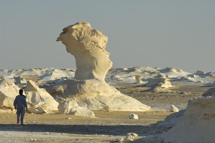 Egypt, Libyan Desert, the White Desert North of Farafra
