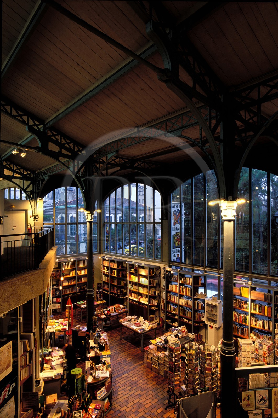 France, Paris (75), la Halle Saint-Pierre, rue Ronsard