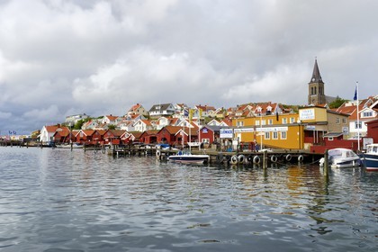 Suède, Västra Götaland, port de Fjällbacka