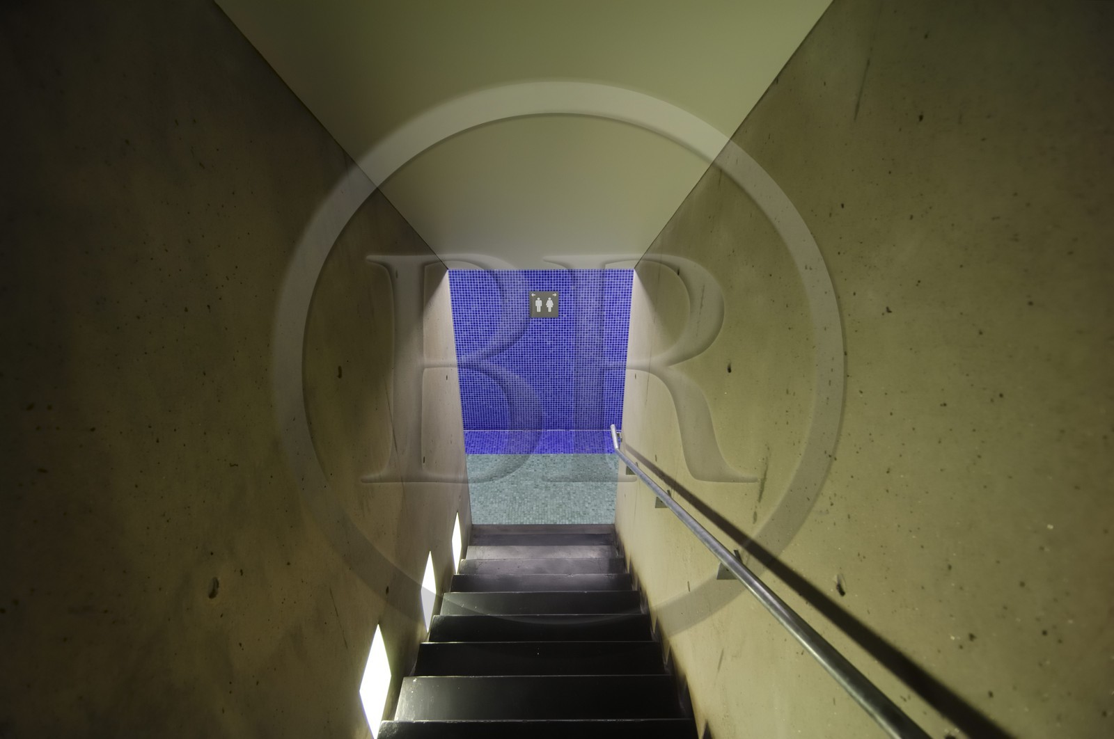 Irlande, Cork, University College Cork, la Glucksman Gallery (art contemporain) par les architectes O'Donnell & Tuomey