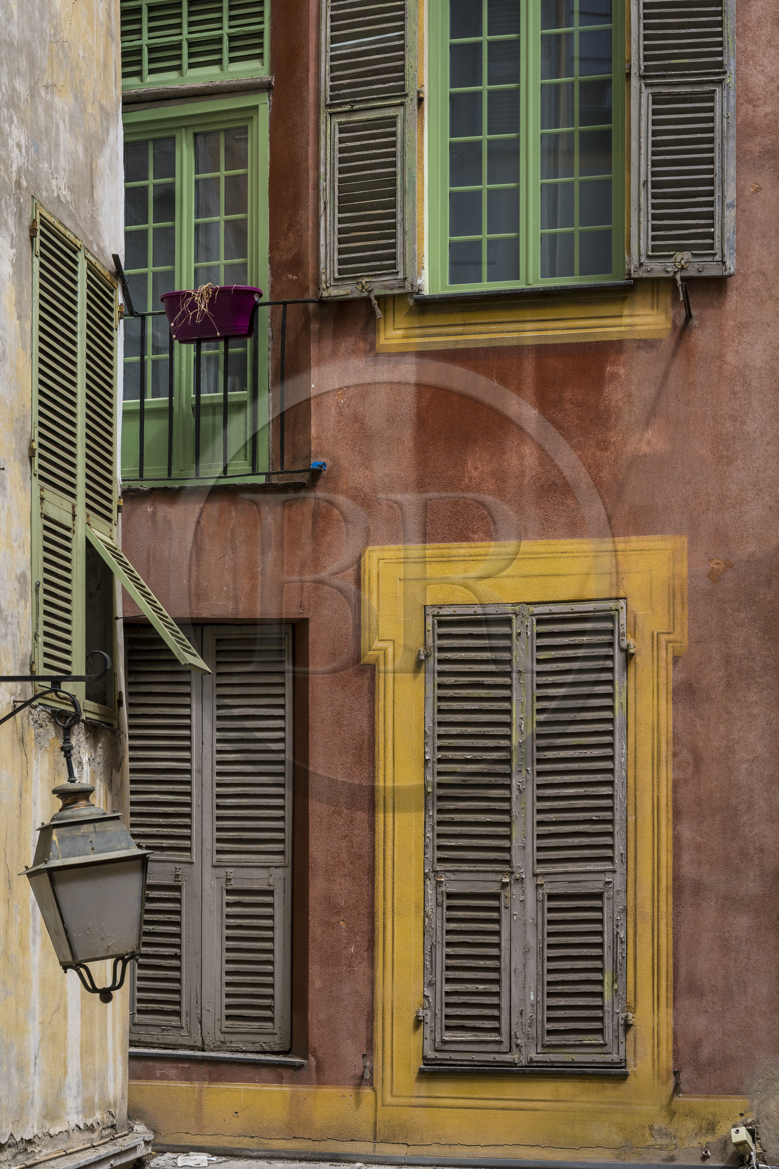 France, Alpes-Maritimes, Nice, listed as World Heritage by UNESCO, Old Nice, building on Place Vieille
