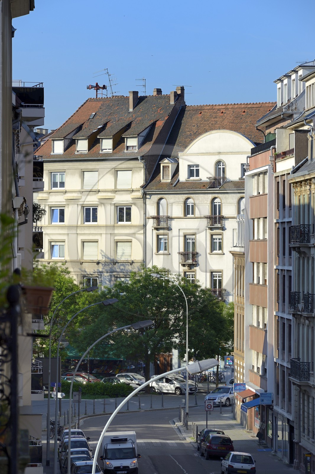 France, Bas Rhin, Strasbourg, place de Zurich