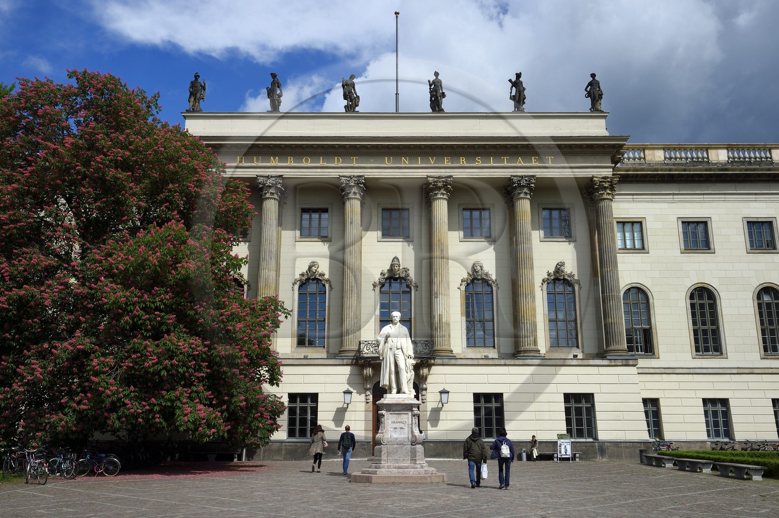 Allemagne, Berlin, Humbolt-Universität (université Humboldt) sur Unter den Linden