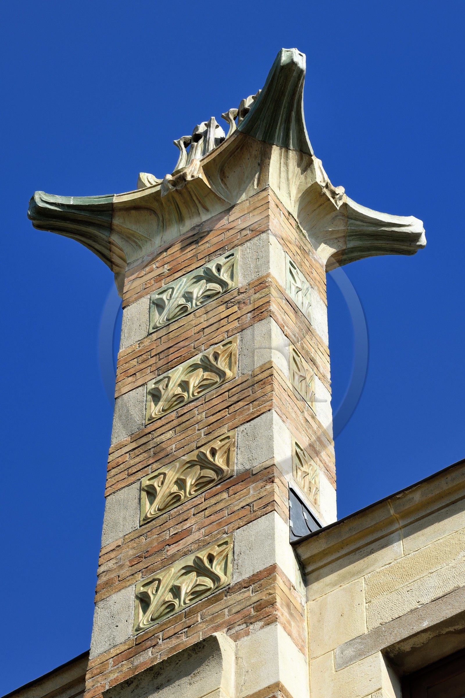 France, Meurthe-et-Moselle (54), Nancy, la Villa Majorelle de style Art Nouveau par l'architecte Henri Sauvage