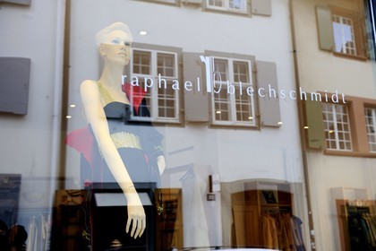 Switzerland, Basel, clothing store