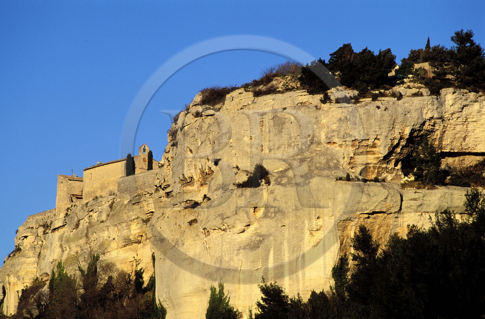 France, Bouches-du-Rhône (13), Les Baux-de-Provence, labellisé Les Plus Beaux Villages de France, chapelle des pénitents blancs (17ème siècle)