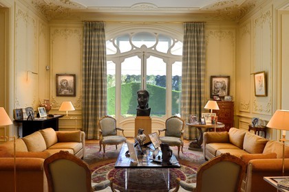 France, Alpes Maritimes, Cannes, the Villa La Californie where Picasso lived, today renamed the Pavillon de Flore by Marina Picasso, the living room